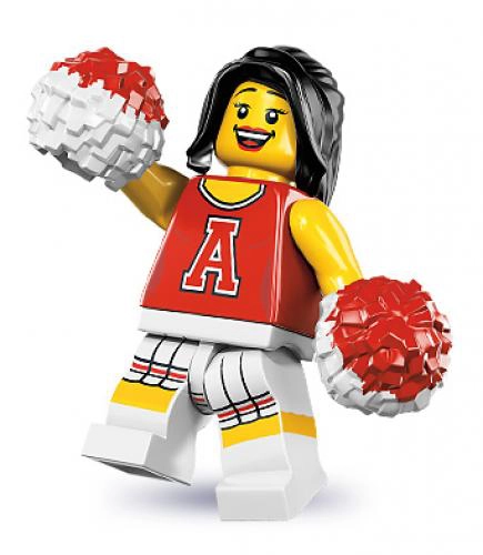 LEGO 8833 Red Cheerleader