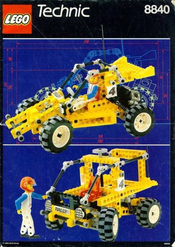 LEGO 8840 Rally Shock n' Roll Racer