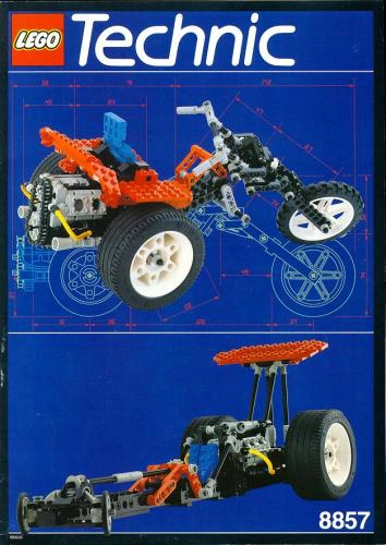 LEGO 8857 Street Chopper / Trike