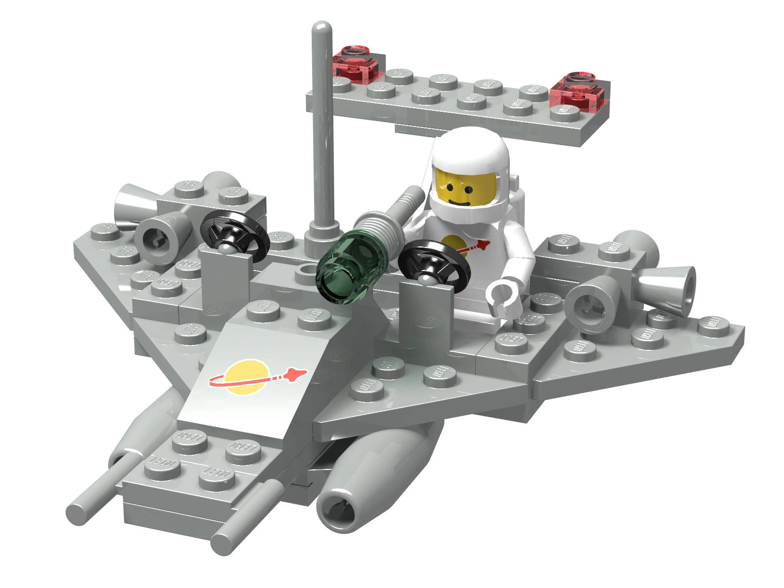 LEGO 891 Two Seater Space Scooter