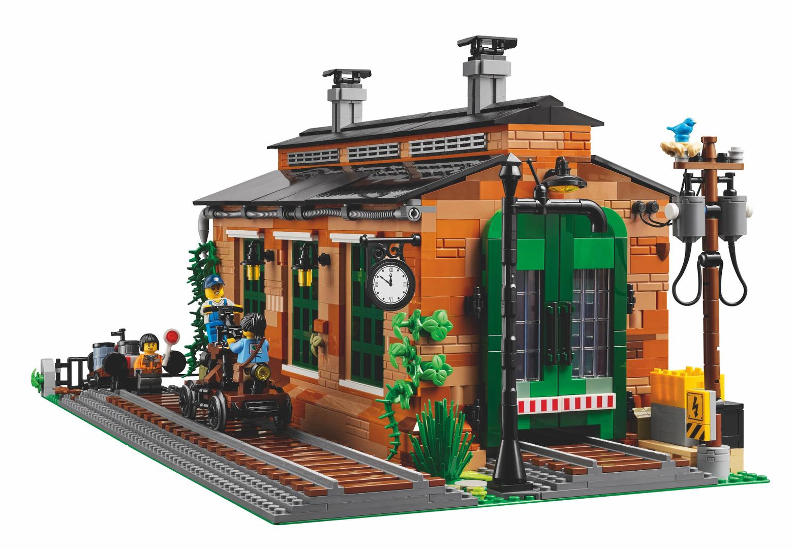 LEGO 910033 Old Train Engine Shed