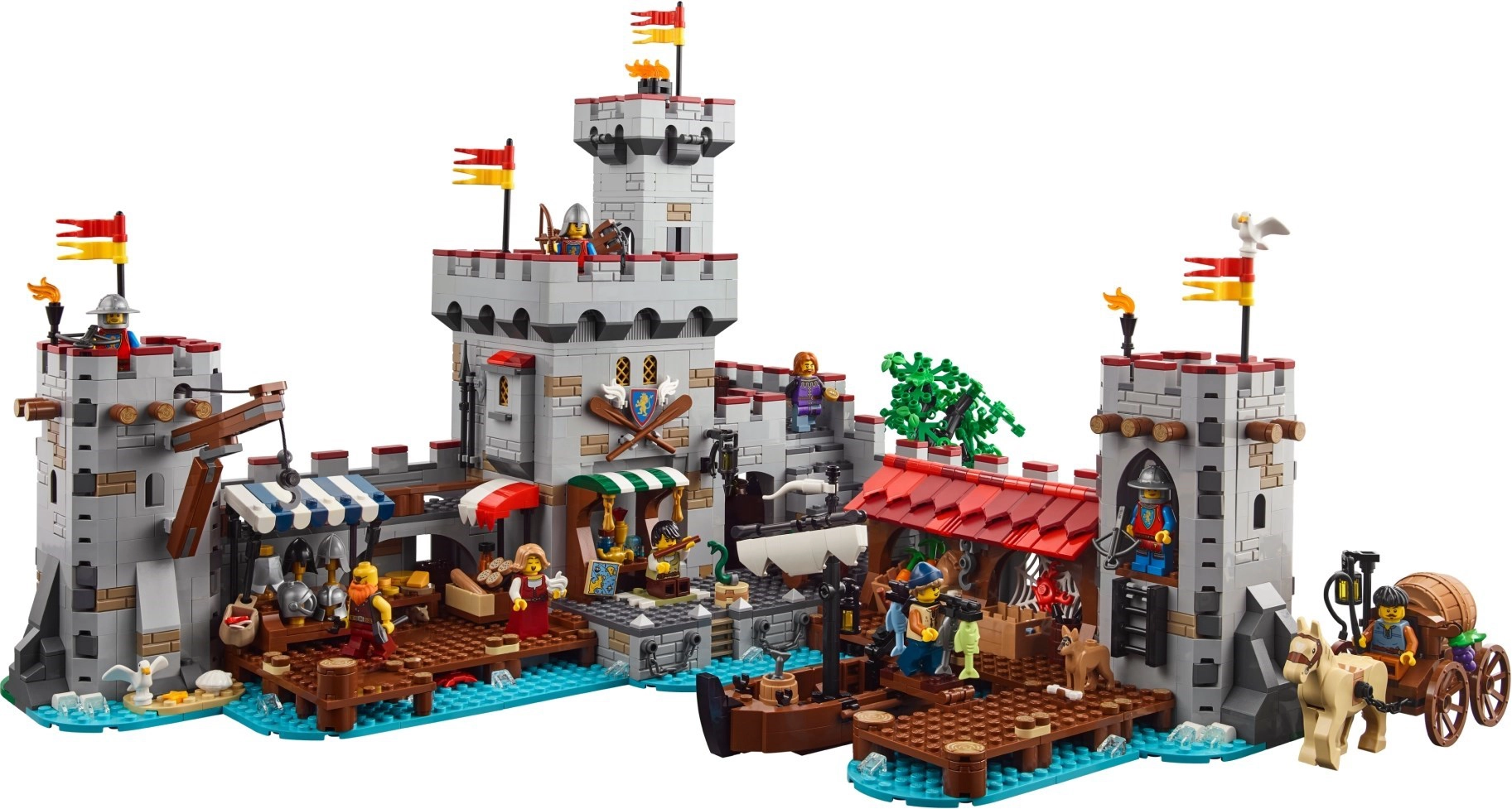 LEGO 910047 Medieval Seaside Market