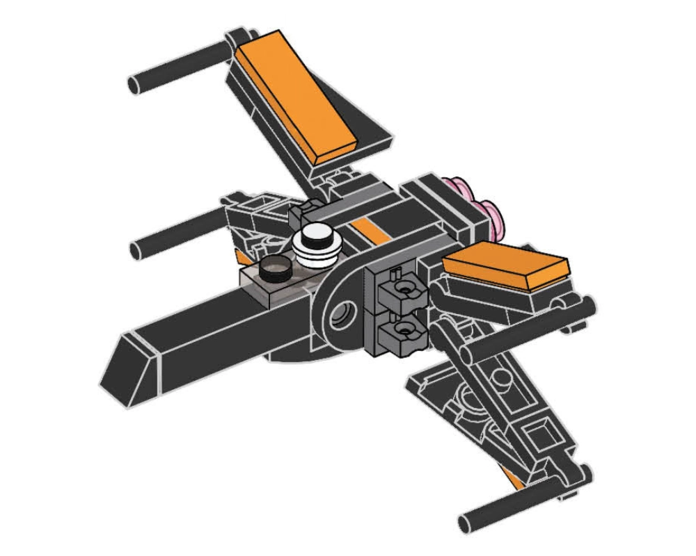 LEGO 911841 Poe Dameron's X-Wing