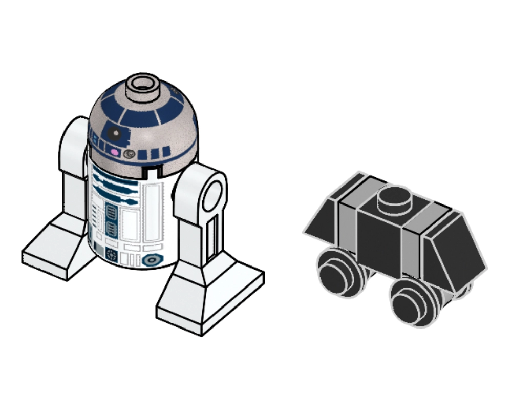 LEGO 912057 R2-D2 & MSE-6