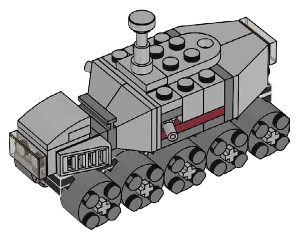 LEGO 912176 Clone Turbo Tank