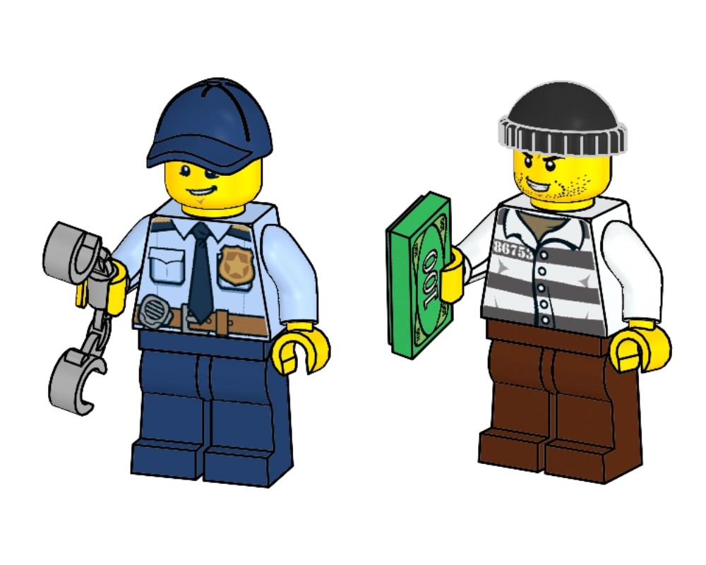 LEGO 952016 Policeman and Robber