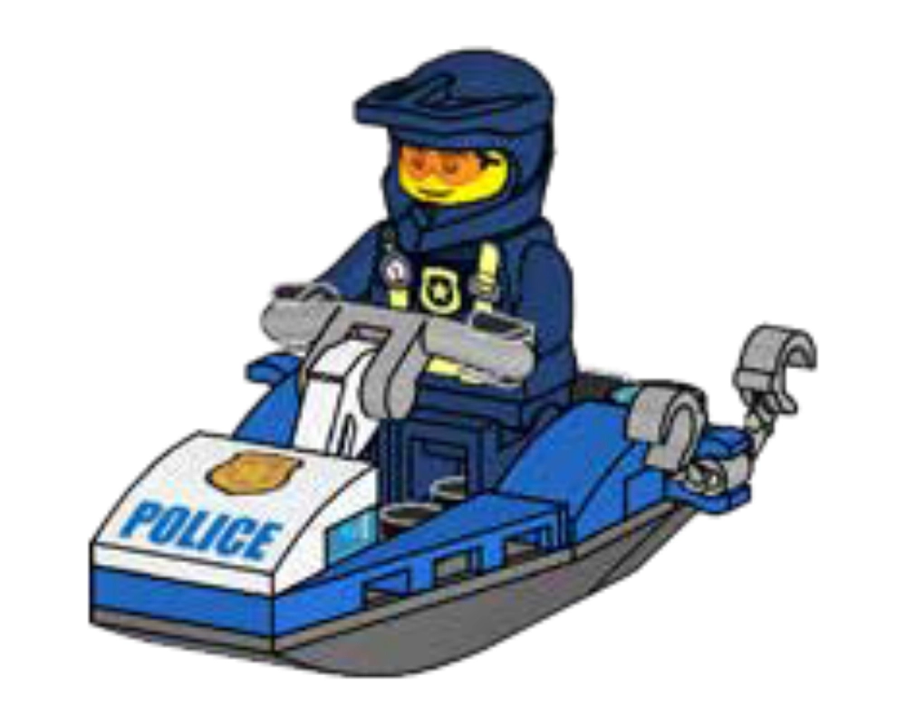 LEGO 952207 Water Police Water Scooter