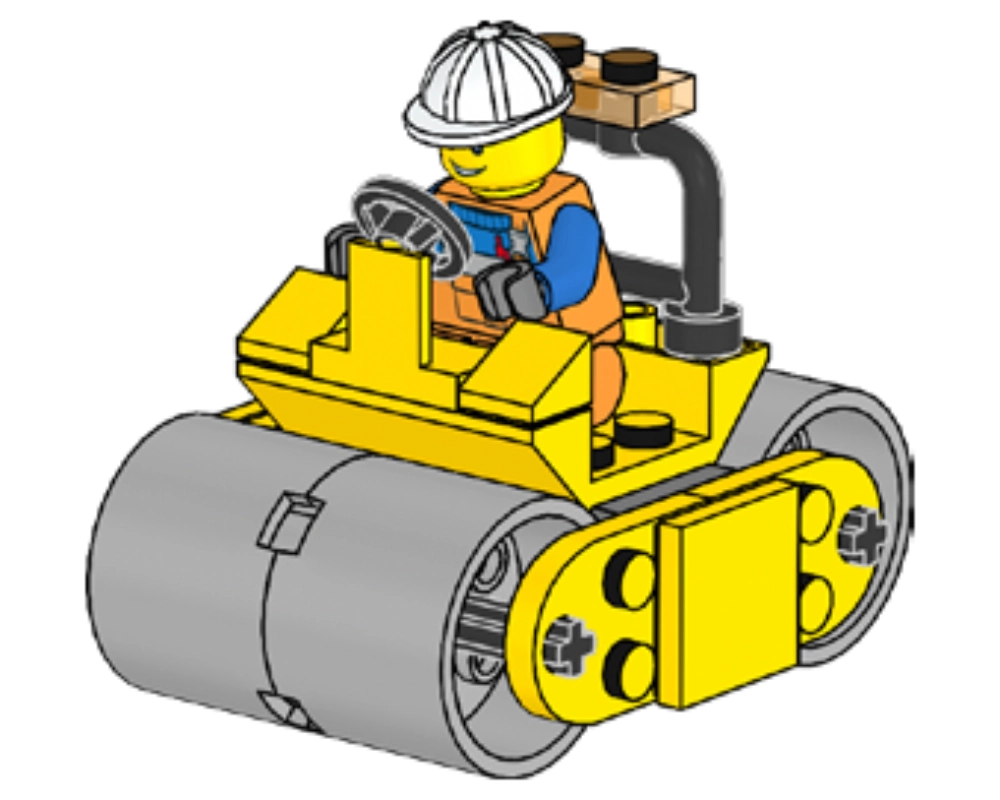 LEGO 952210 Robbie Rolla's Steamroller