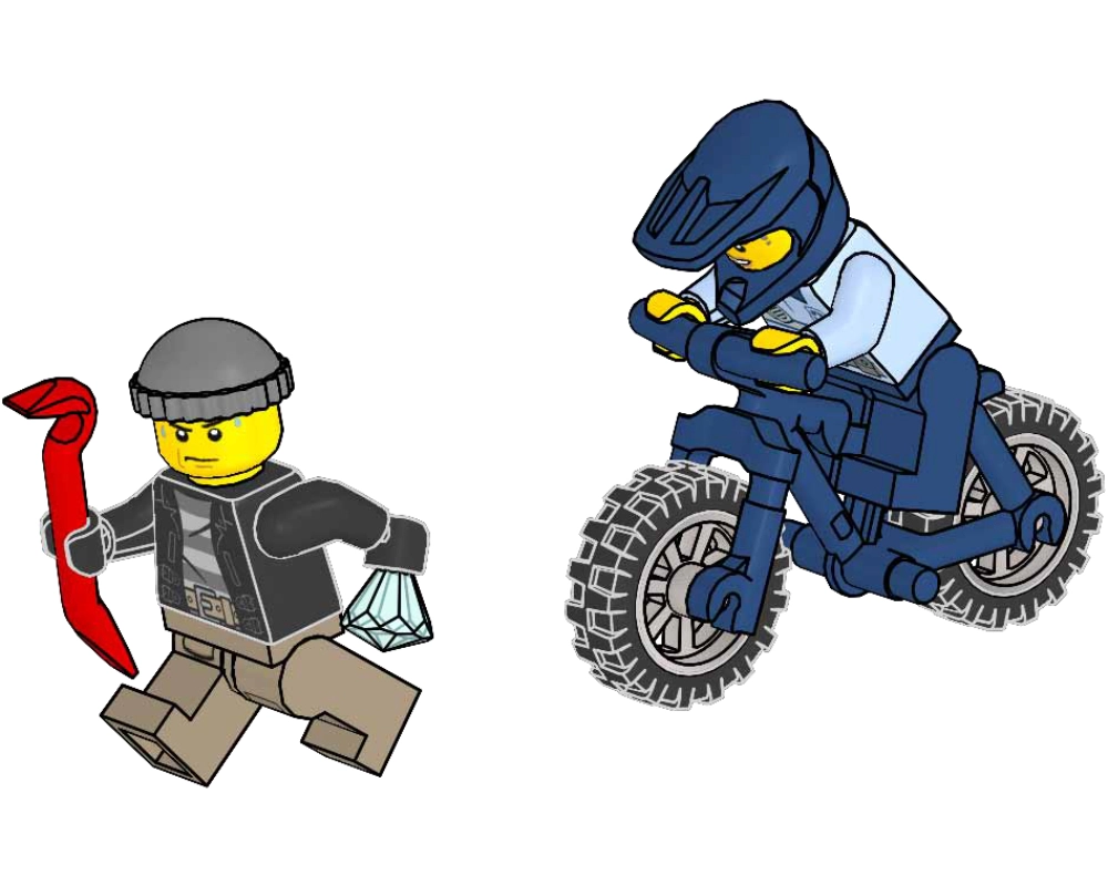 LEGO 952211 Police Bike