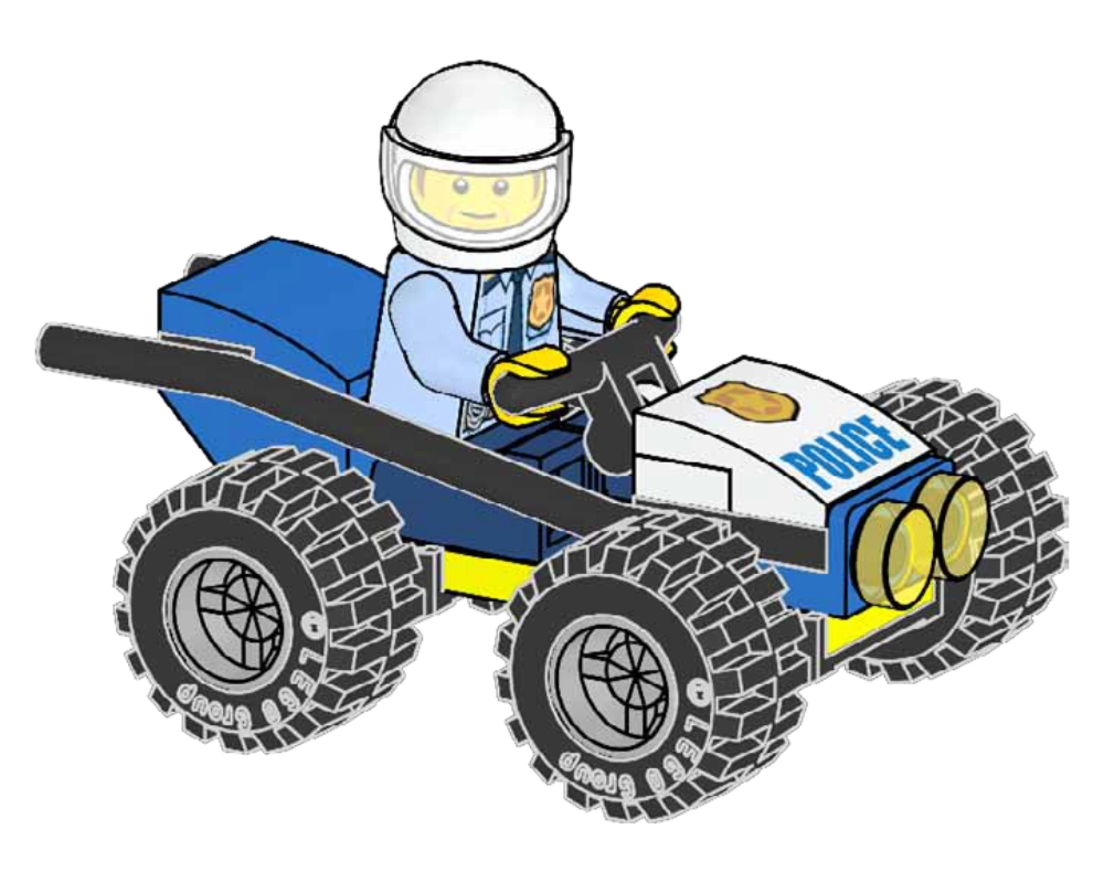 LEGO 952302 Police Buggy