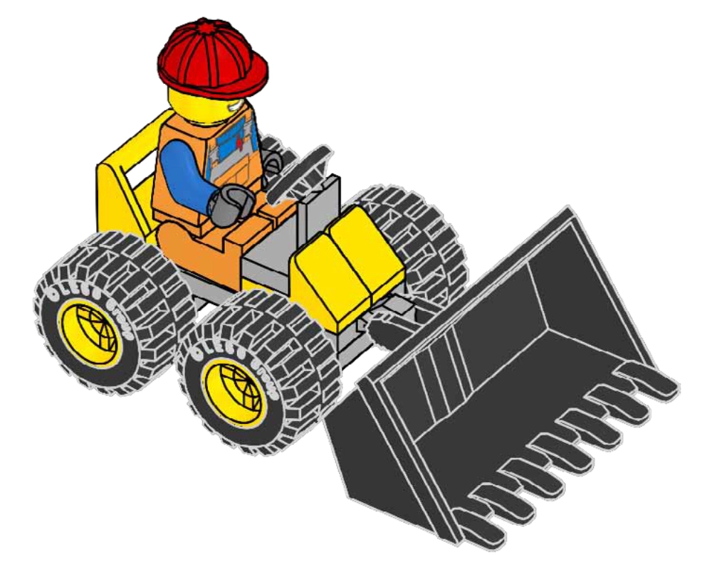 LEGO 952310 Wheel Loader