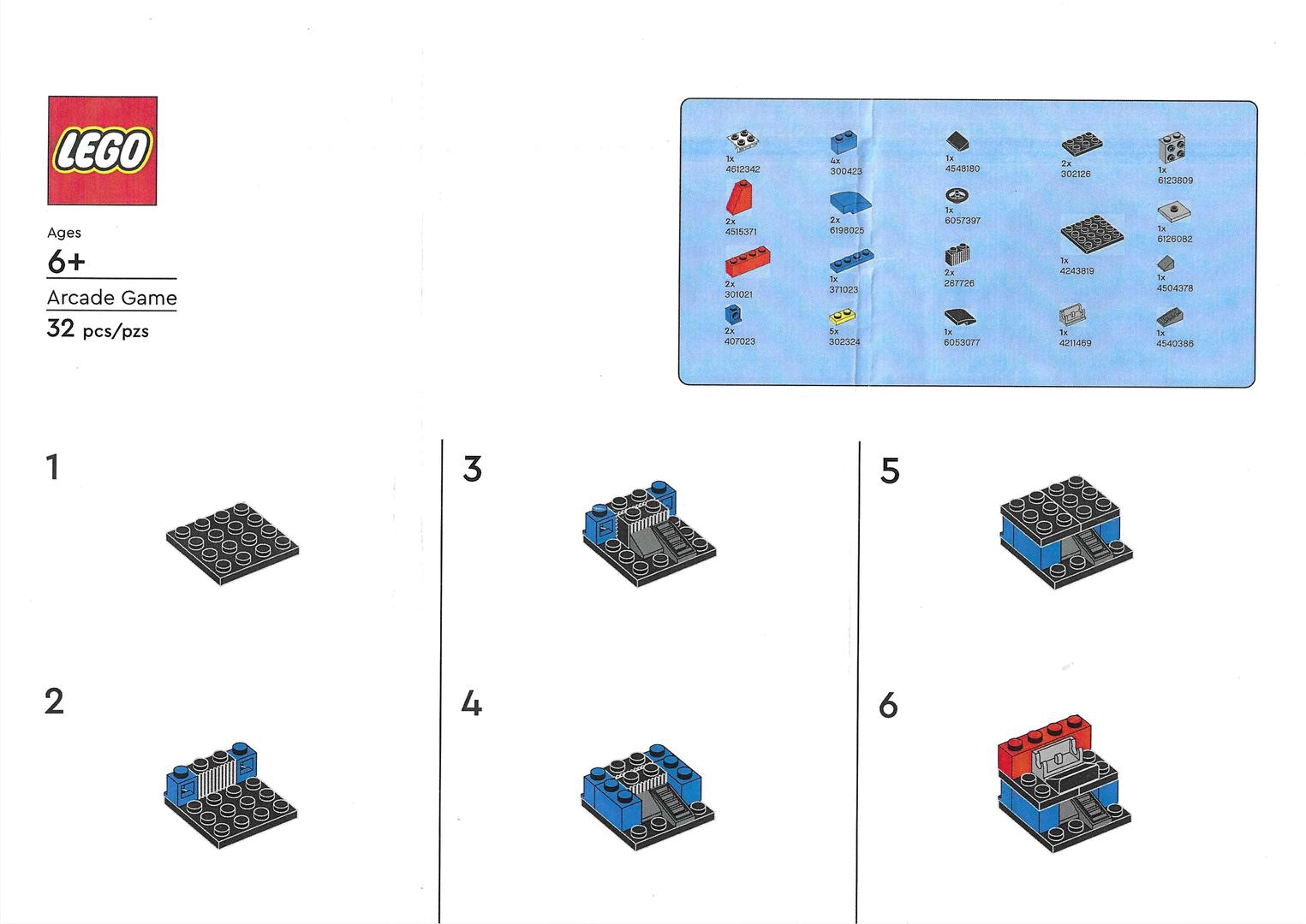 LEGO ARCADE Arcade driving game