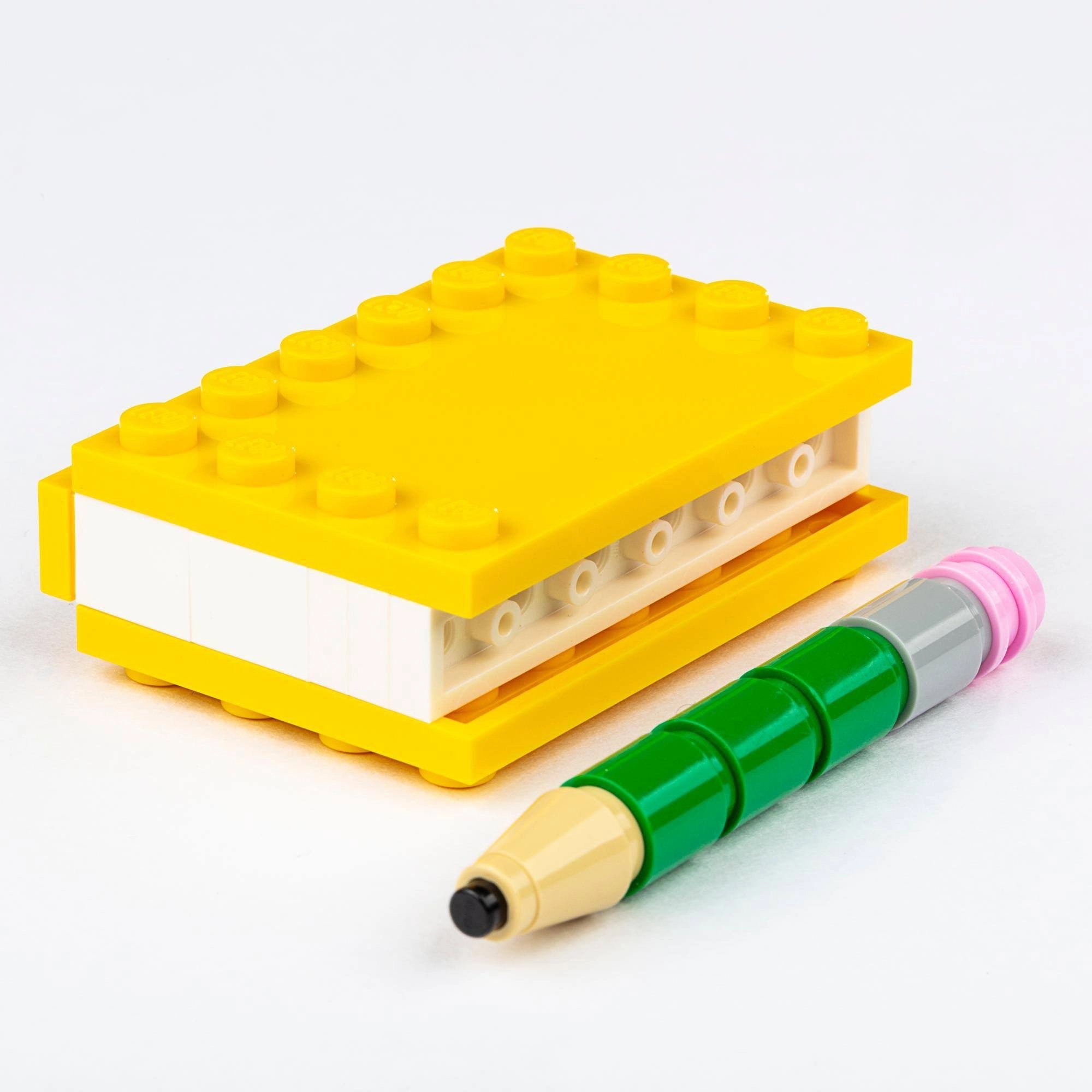 LEGO BOOKANDPENCIL Book and Pencil