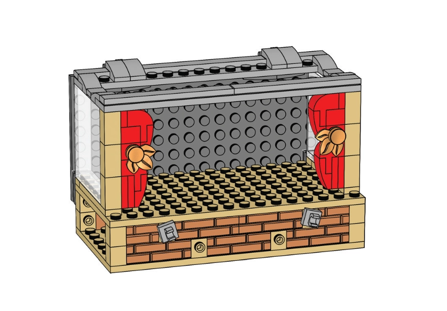 LEGO EG00134 Stage Minifigure Stand