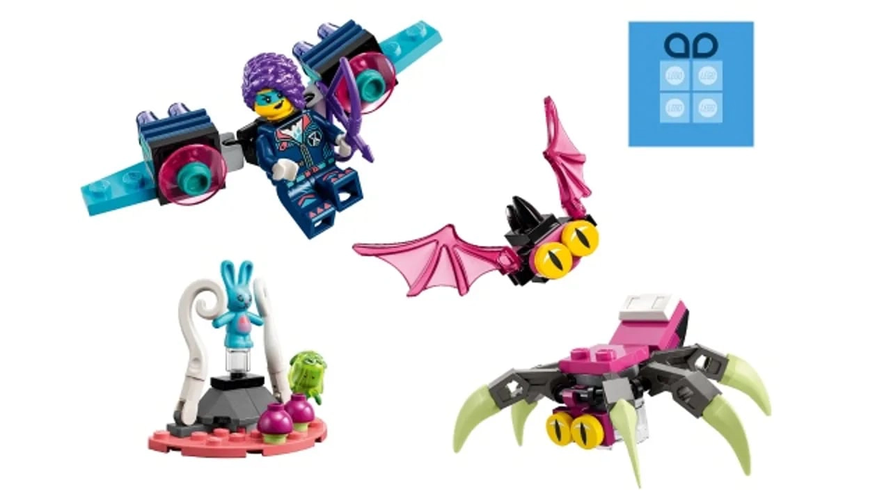 LEGO GWP Zoey's Dream Jet Pack Booster and Z-Blob and Bunchu Spider Escape GWP