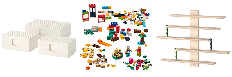 LEGO IKEAKIT BYGGLEK Children Kit