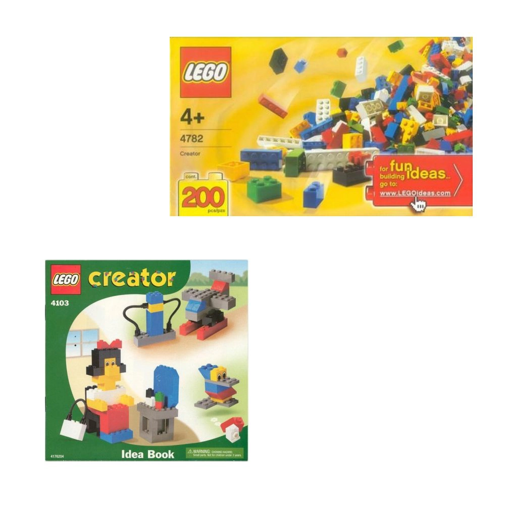 LEGO K4103 Creator Bucket bundled with 4782 (TRU Exclusive)