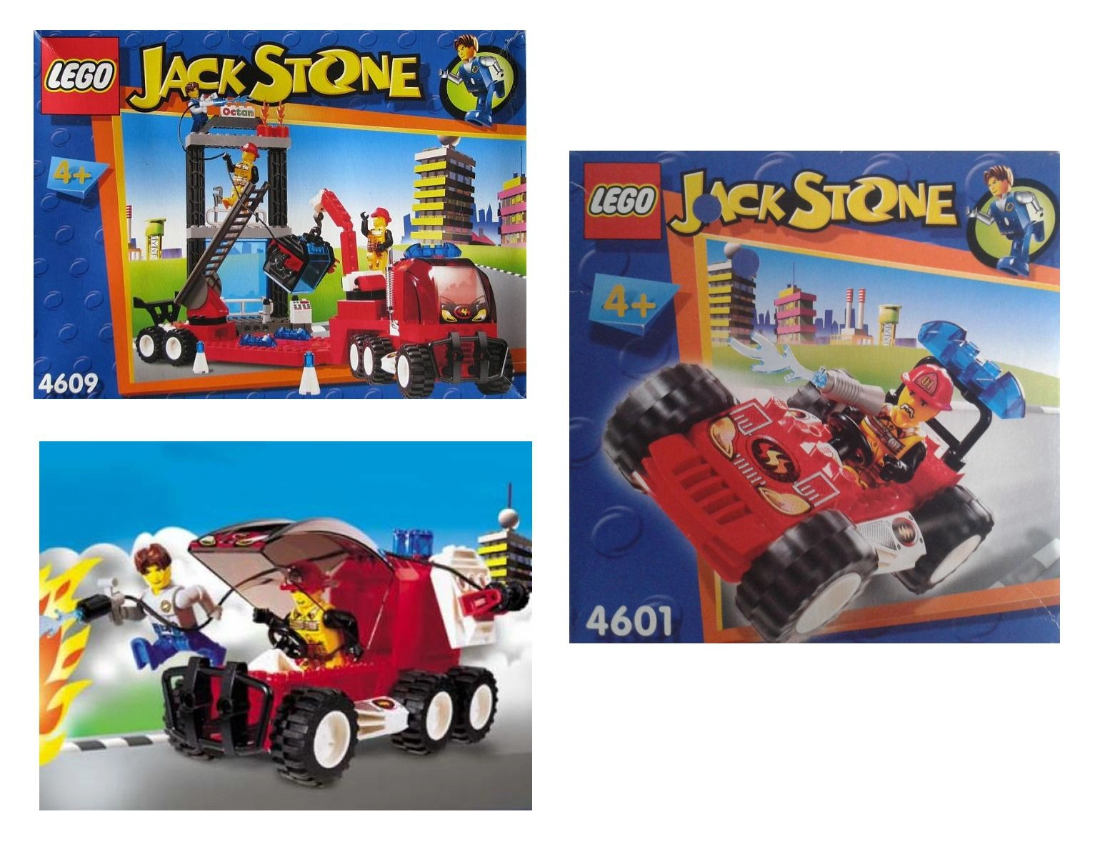 LEGO K4609 Jack Stone Fire Rescue Kit