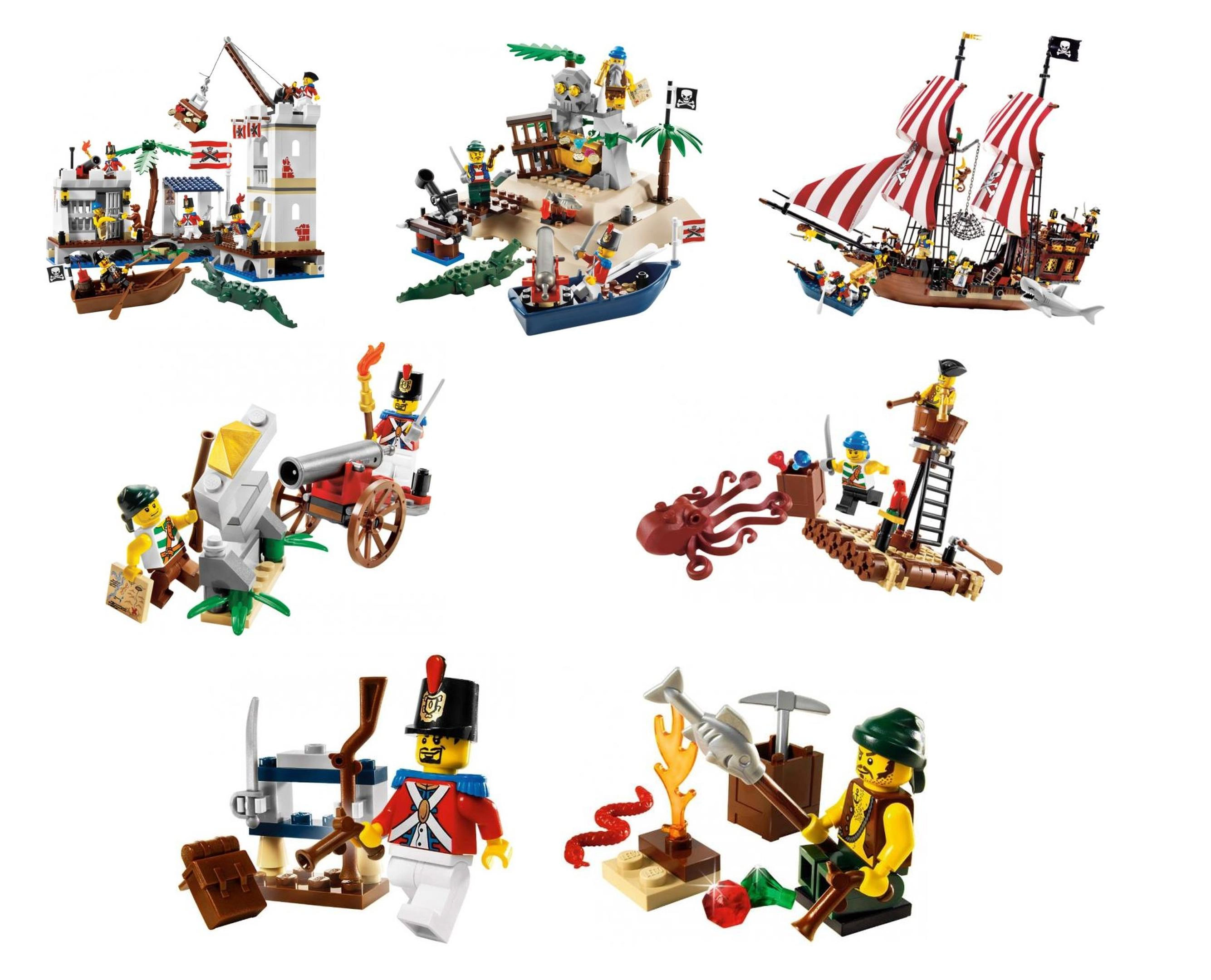 LEGO K6243 Big Pirates Collection