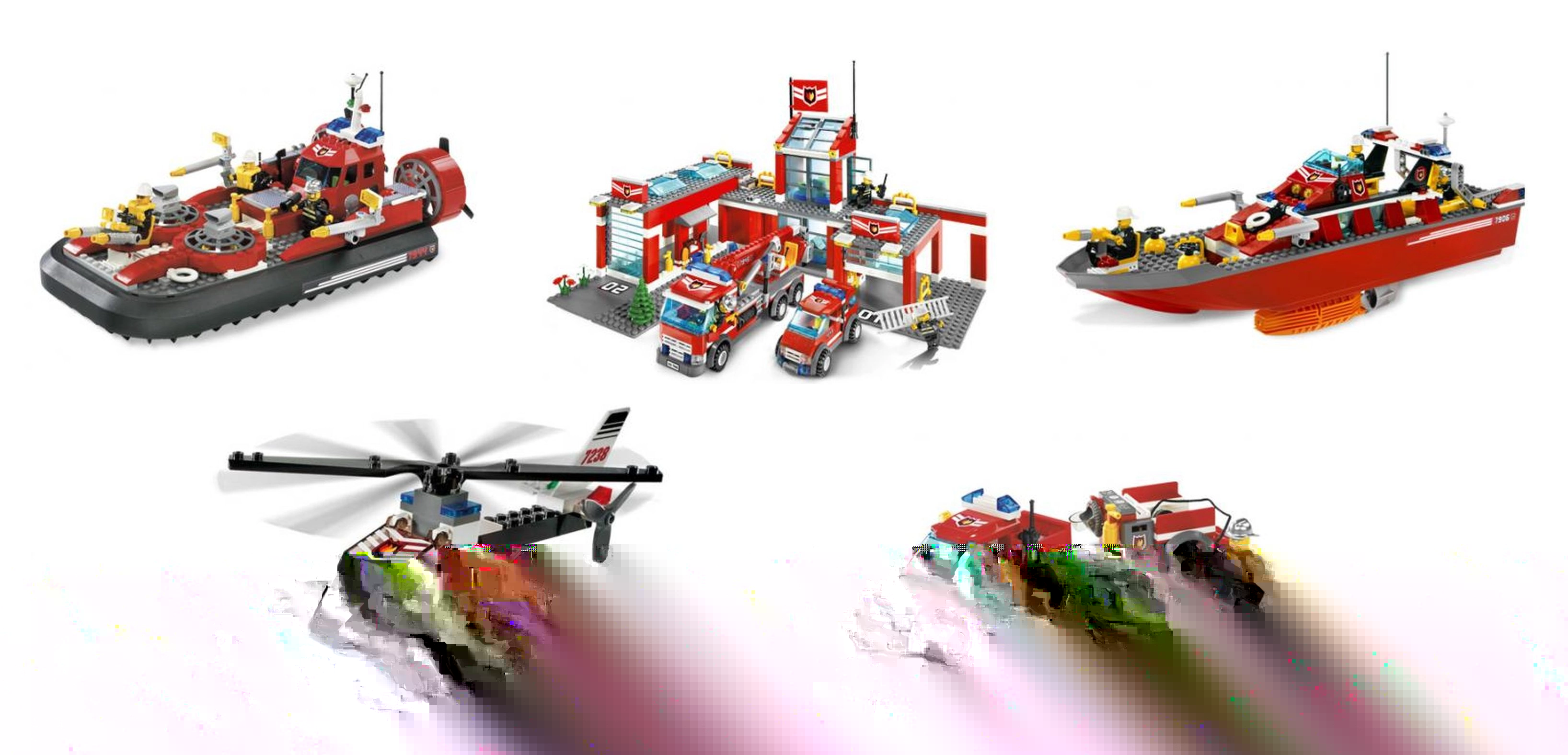 LEGO K7906 Ultimate Firefighter Collection