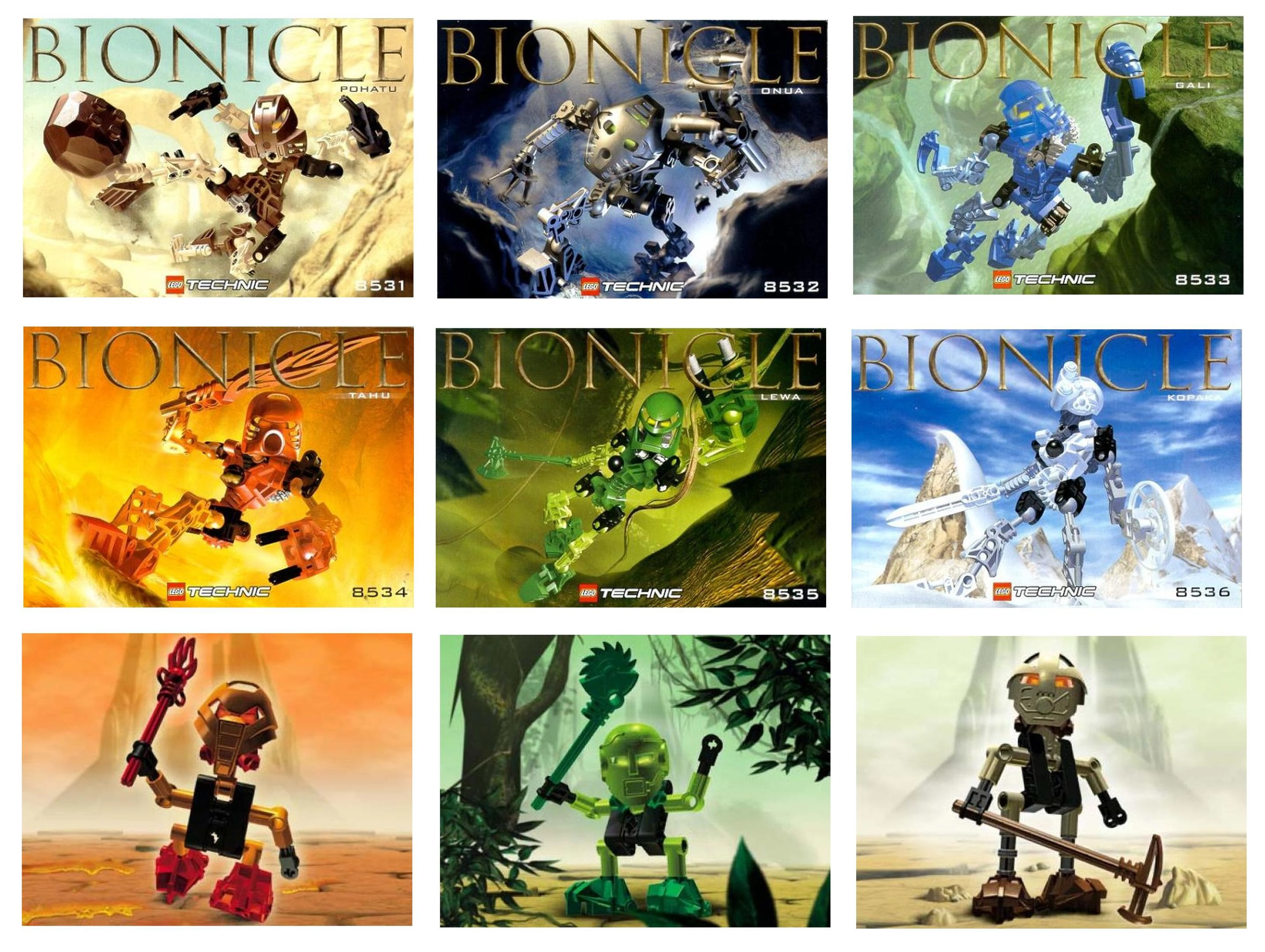 LEGO K8533 Find the Power BIONICLE Kit