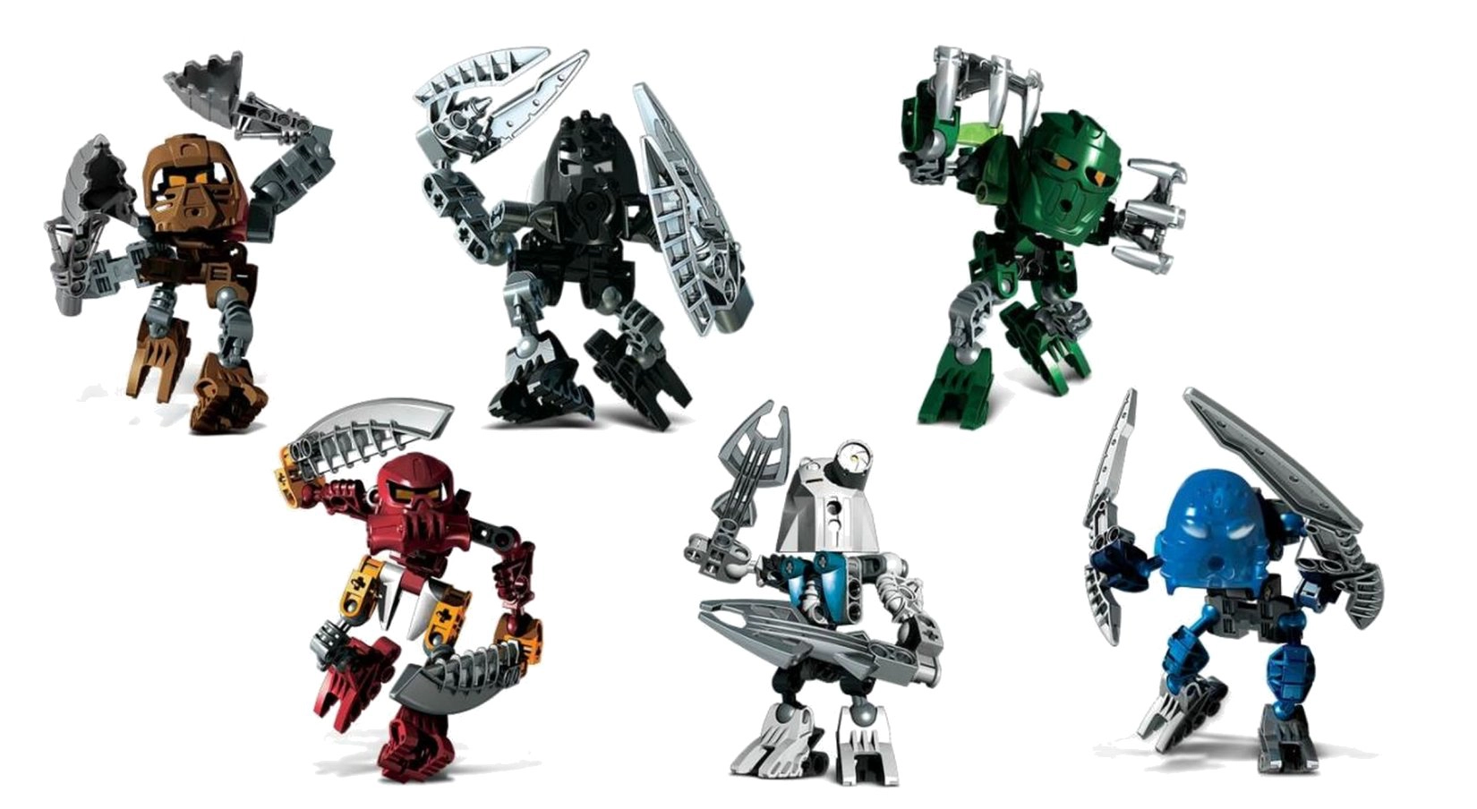 LEGO K8725 Matoran of Voya Nui Collection (8721 8722 8723 8724 8725 8726)