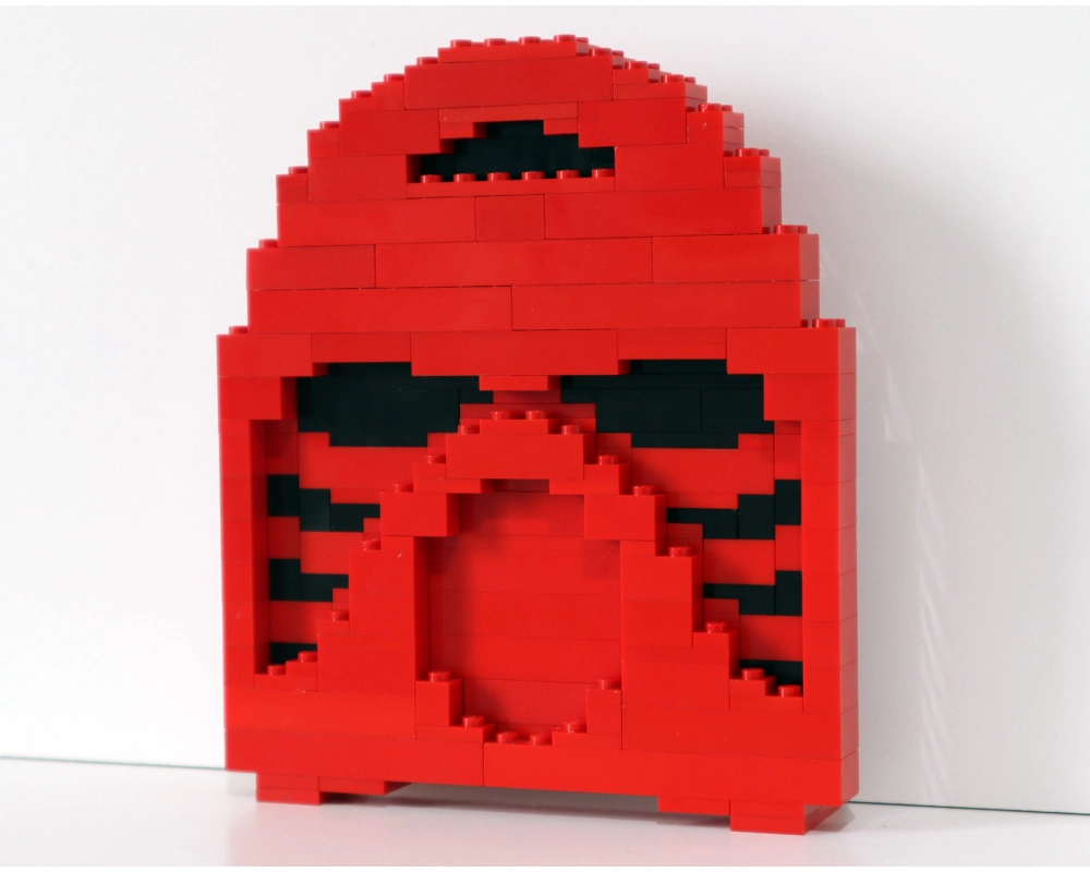 LEGO LLCABR3 Hau Mask - Red Brick