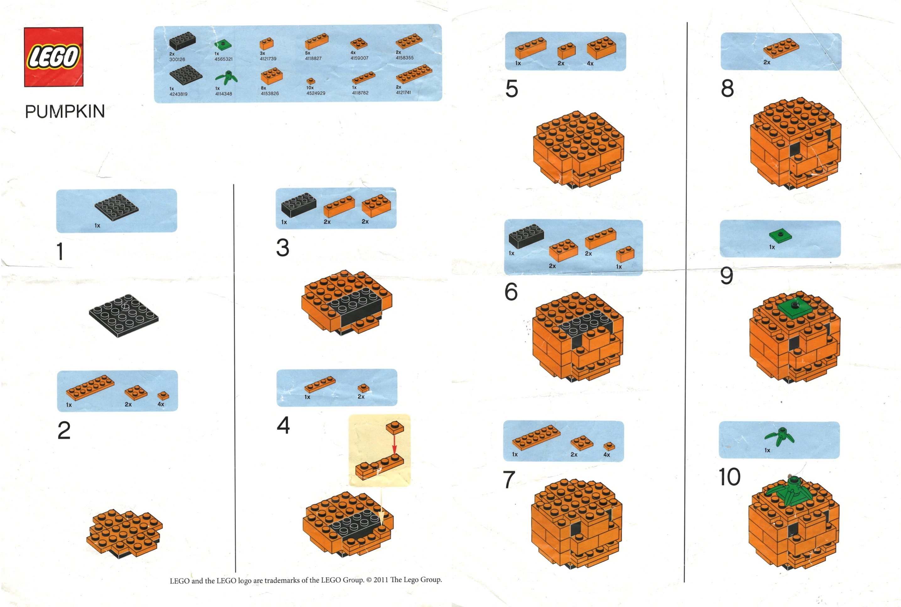 LEGO PUMPKIN Pumpkin