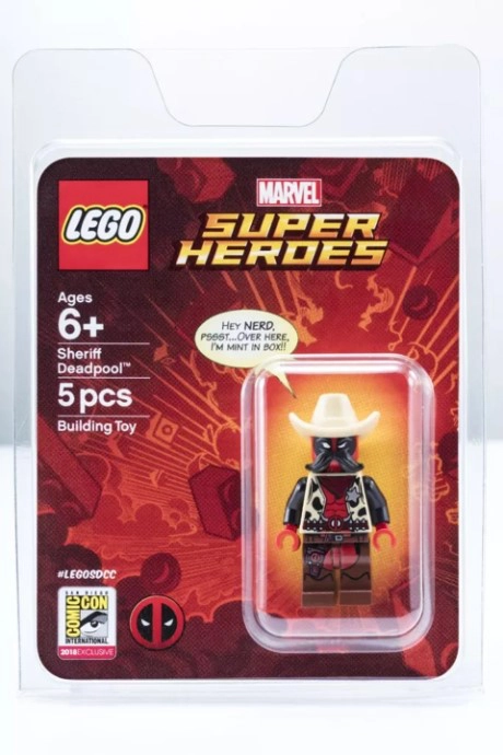 LEGO SDCC2018 Sheriff Deadpool