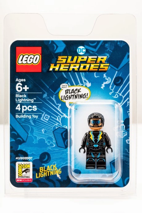 LEGO SDCC2018 Black Lightning