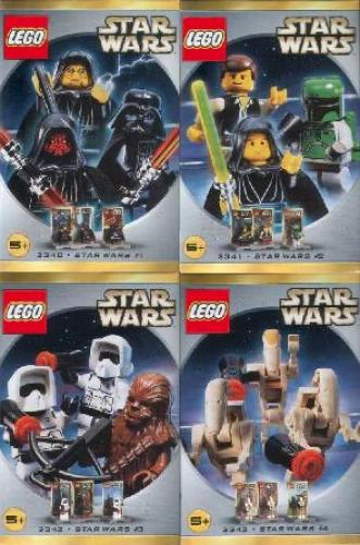 LEGO SWMINIFIGS Star Wars Minifig Packs 4-Pack