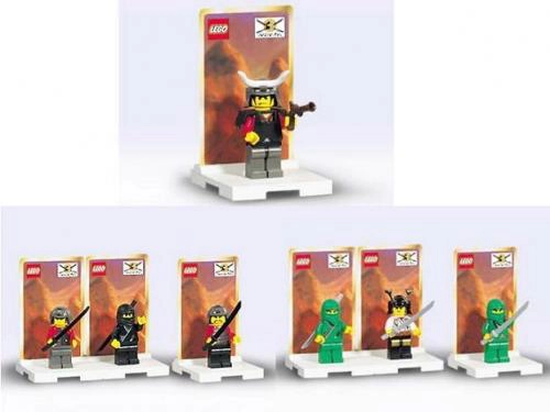 LEGO cnminifigs Ninja Minifig Packs 3-Pack